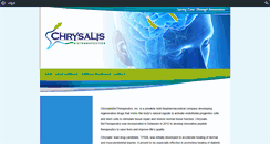 Desktop Screenshot of chrysbio.com